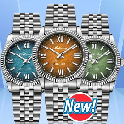 Herren-Quarzuhr mit Saphirglas und Jubilee-Armband