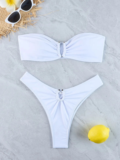 Sexy Bikini-Set für Damen mit brasilianischem Schnitt – ideal für Strand und Pool