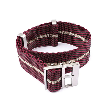 Uhrenarmband aus Nylon 20 mm – Universal-Ersatzband fuer Taucheruhren