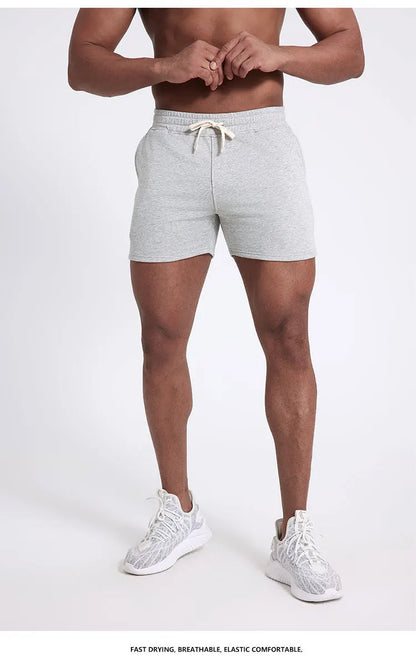 Lässige Herren-Arbeitsshorts mit mehreren Taschen und mittlerer Länge – ideal für den Sommer.