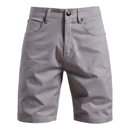AIOPESON Herren-Sommershorts aus 100 % Baumwolle, lässige 11-farbige, leichte Straßenshorts mit mehreren Taschen