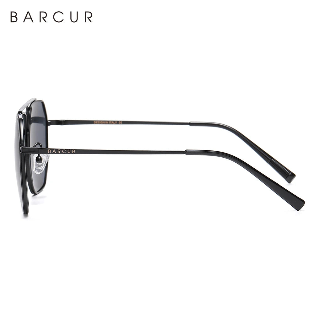Sonnenbrille quadratisch 2mm dicke Gläser polarisiert Unisex