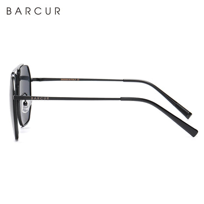 Sonnenbrille quadratisch 2mm dicke Gläser polarisiert Unisex