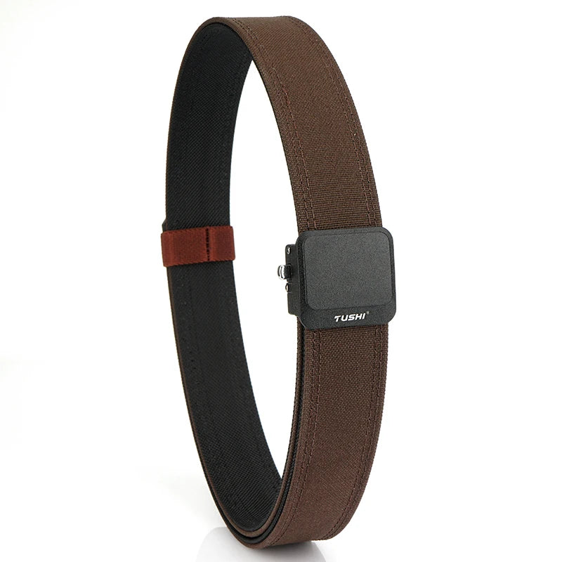 VATLY EDC Tactical Gürtel Herren Nylon Rigid mit Automatik-Schnalle