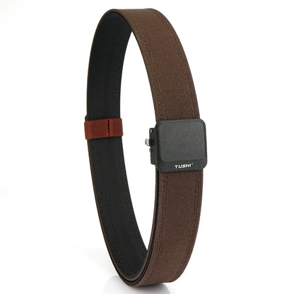 VATLY EDC Tactical Gürtel Herren Nylon Rigid mit Automatik-Schnalle