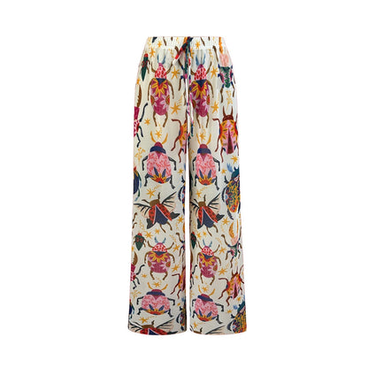 Damen-Badeanzug Print Langarm Reißverschluss gepolstert einteilig