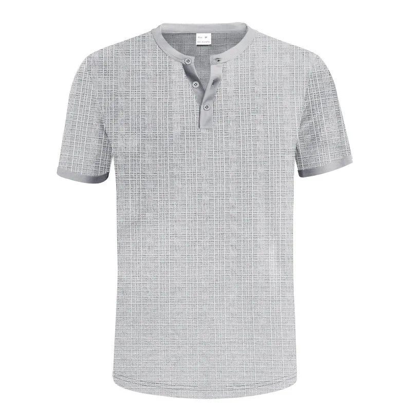 Leichtes, atmungsaktives Herren-Mesh-Shirt für Partys und Nachtclubs – europäischer und amerikanischer Stil