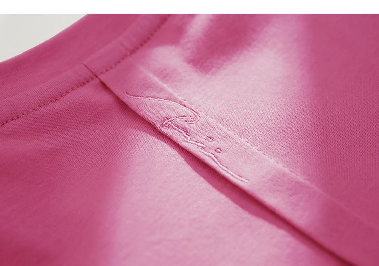 Damen Tops im Minimalismus-Stil mit V-Ausschnitt und kurzen Ärmeln