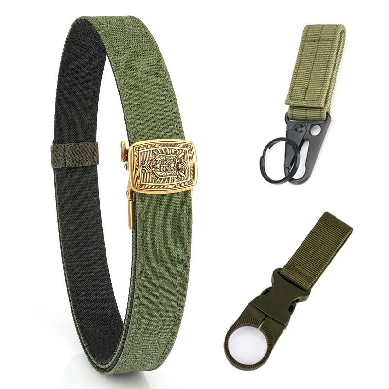 VATLY Retro Rigid Tactical Gürtel Herren Nylon Schnellverschluss Duty Hose