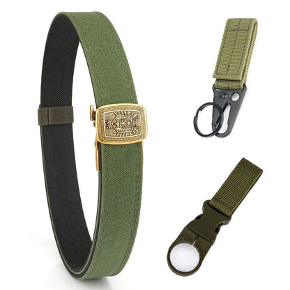 VATLY Retro Rigid Tactical Gürtel Herren Nylon Schnellverschluss Duty Hose