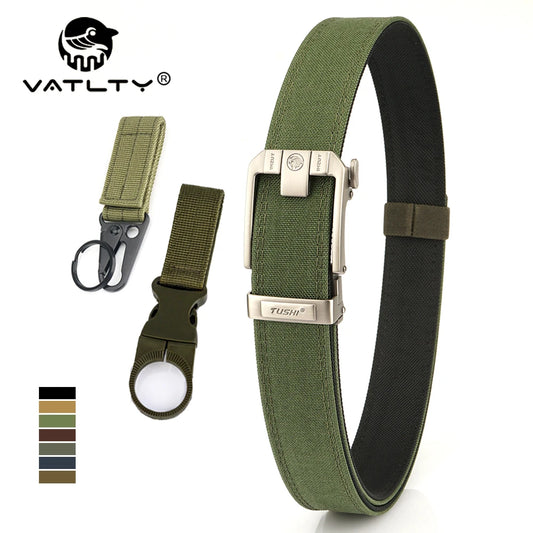 Herren-Taktischer Gürtel Aus 1100D Nylon Mit Robuster Metallschnalle Für Outdoor, Militär Und Arbeit