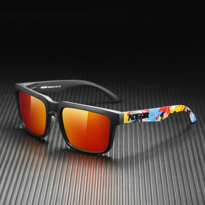 Sonnenbrille übergroß quadratisch polarisiert 64mm Angeln Herren