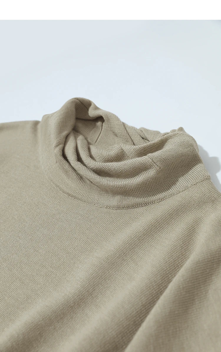 Damenhose: beiges Strickstoff-Detail mit geripptem Rundsaum