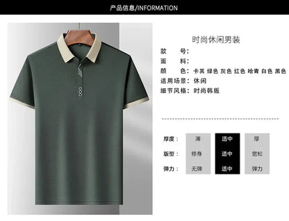Herren-Poloshirt mit kurzen Ärmeln und Knopfleiste – ideal für den Alltag
