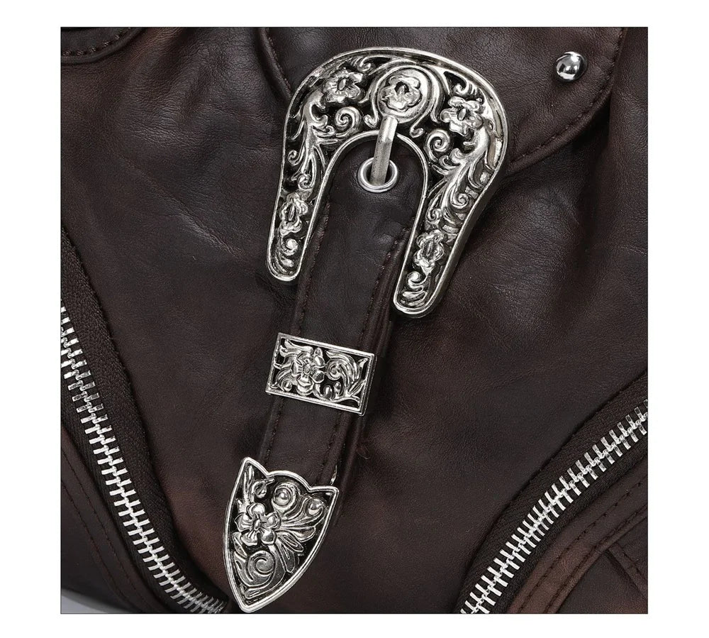 Damen-Hobo-Handtasche Aus Weichem Kunstleder Mit Leopardendruck Und Crossbody-Tragegurt Für Alltag