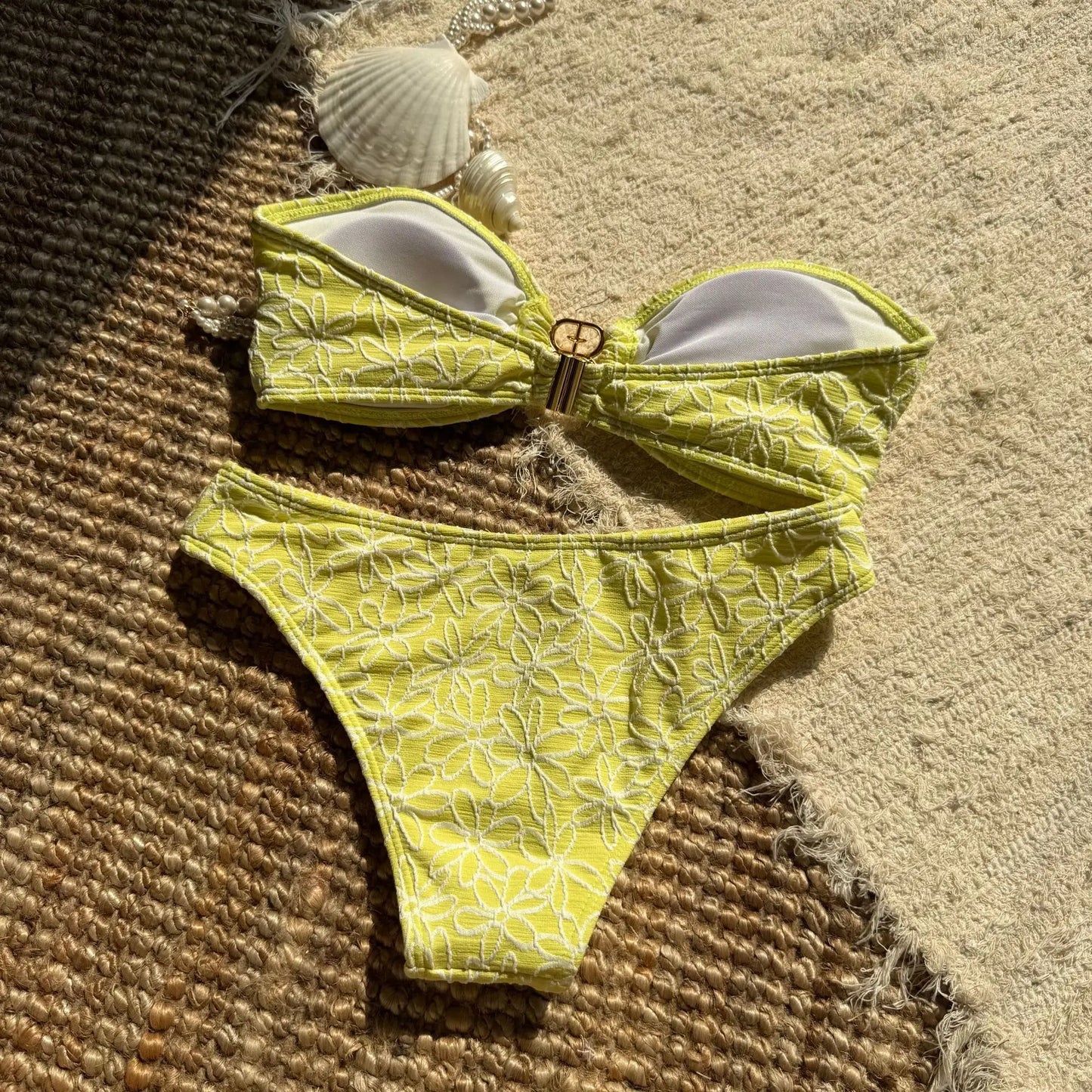 Sexy Push-Up Bikini-Set für Damen – Brasilianischer Stil für Strand und Pool