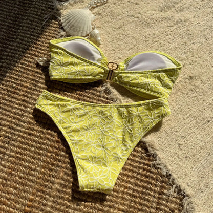 Sexy Push-Up Bikini-Set für Damen – Brasilianischer Stil für Strand und Pool
