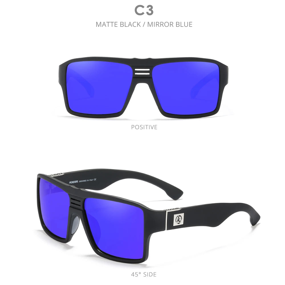 Sonnenbrille quadratisch polarisiert schlagfest antireflektierend Cat.3 Herren