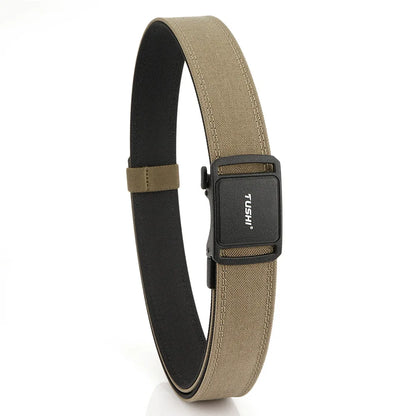 Herren-Gürtel aus Nylon mit Automatischer Schnalle Robuster Taktischer Gürtel für Arbeit und Outdoor