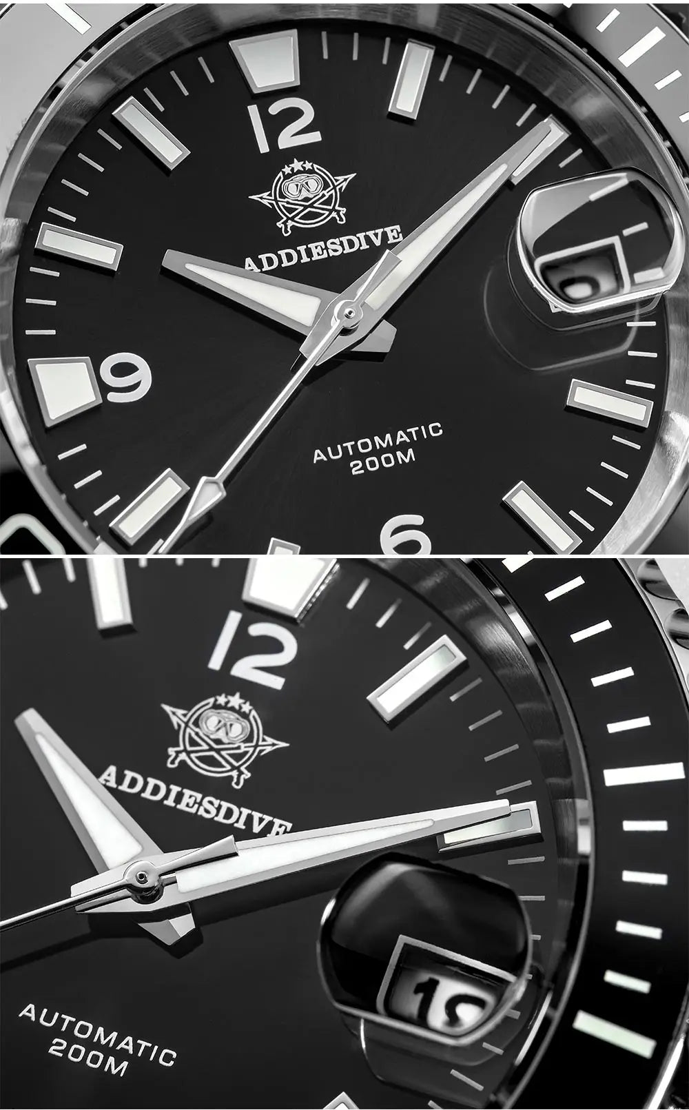 Herren-Taucheruhr mit Keramikluenette und 8215-Automatikwerk