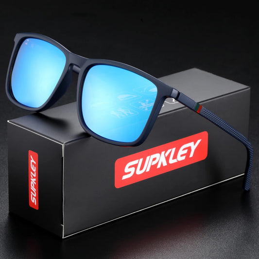 Sonnenbrille Sport polarisiert leicht quadratisch UV400 Herren