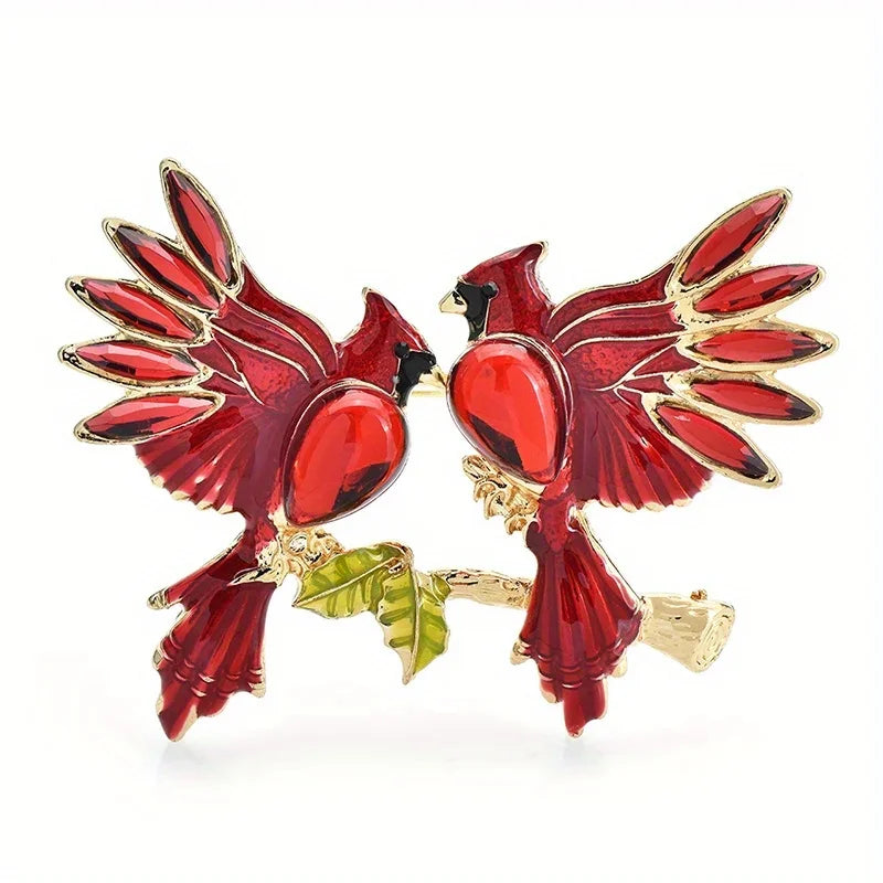 Brosche Vogel Kristall Strass Luxus Klassisch Party Mantel Damen
