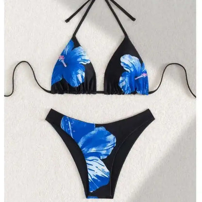 Glamouröses Damen-Bikini-Set mit Push-up-Effekt und glänzendem Design – perfekt für den Strand oder Pool