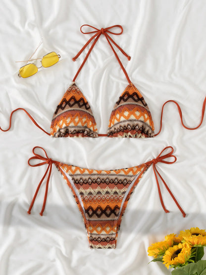 Verführerisches grünes Bikini-Set für Damen – ideal für Strand und Pool