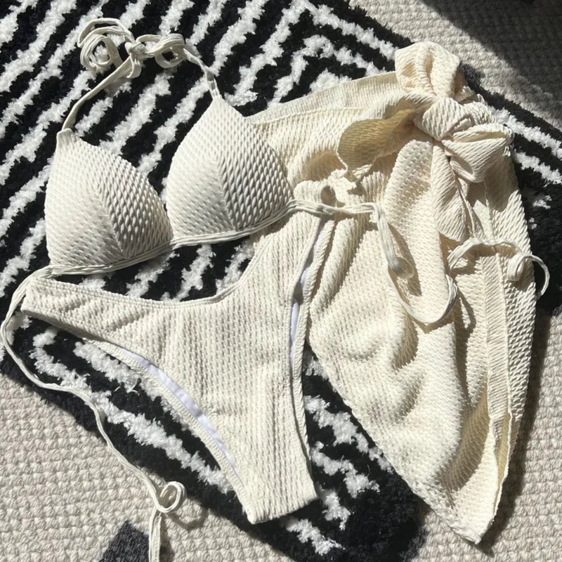 Sexy Push-Up-Bikini-Set für Damen – Brasilianischer Stil für Strand und Pool