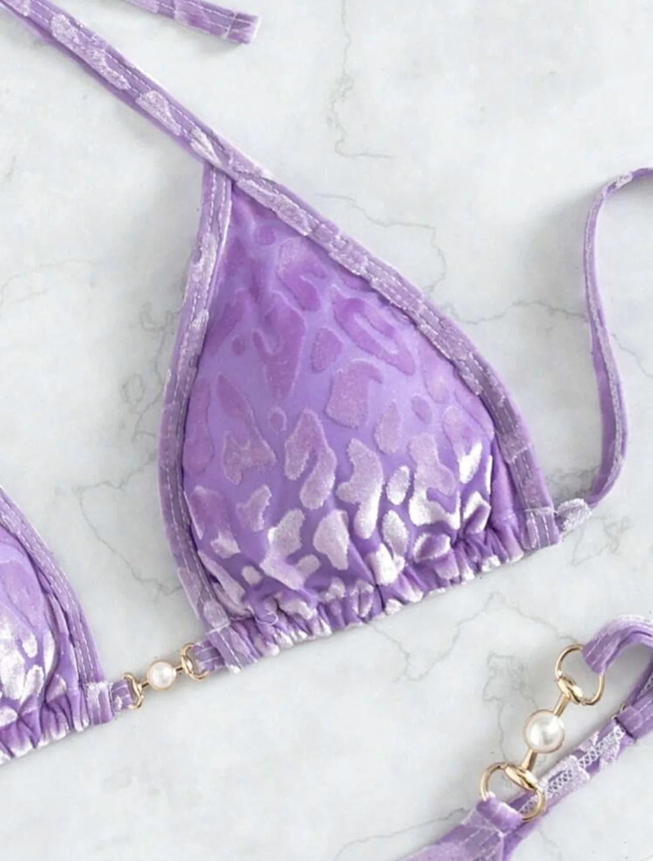 Blumiger, sexy Bikini-Set für Damen – ideal für Strand und Pool