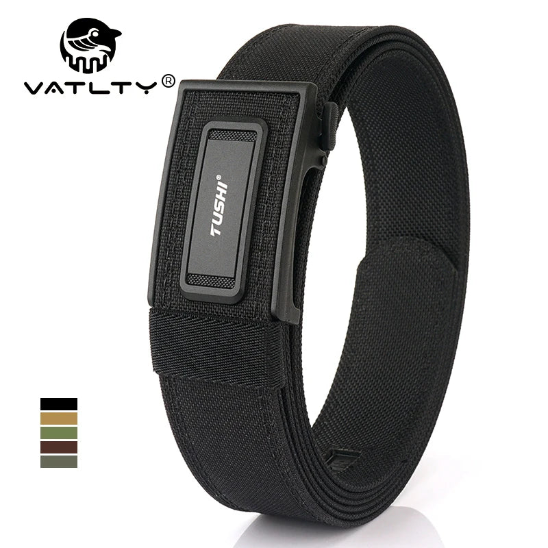 Herren-Taktischer Gürtel Mit Metall-Schnalle Für Outdoor-Einsatz 3,8 cm Breite Aus Polyester
