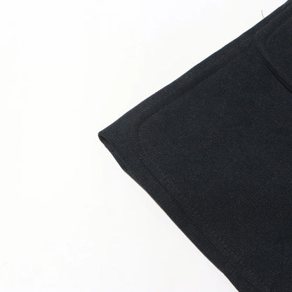 Zweiteiliges Damen-Set aus Spitze und Denim mit V-Ausschnitt, ärmellosem Oberteil und hoch taillierter knielanger Hose – ideal für Streetwear.