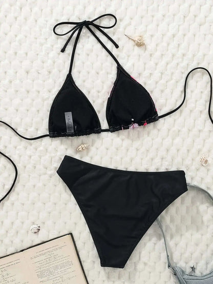 Sexy Bikini-Set mit Push-up-Effekt – ideal für Strand und Pool