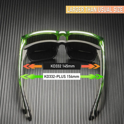 Sonnenbrille übergroß quadratisch polarisiert 64mm Angeln Herren