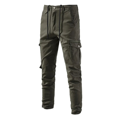 Premium Herren Cargo Hose 100% Baumwolle Mit Vielen Praktischen Taschen