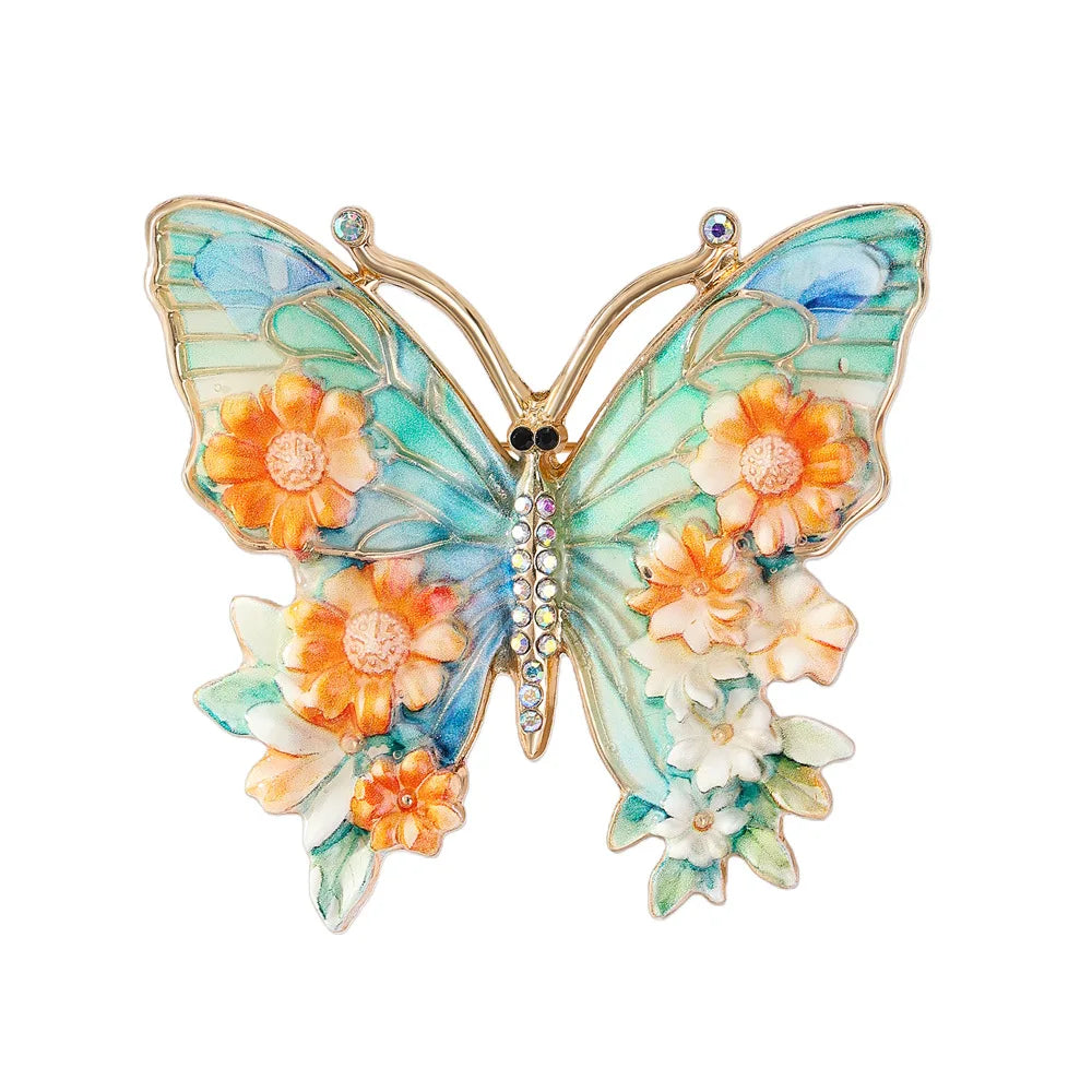 Brosche Schmetterling Tier Abzeichen Anstecknadel Party Hochzeit vielseitig