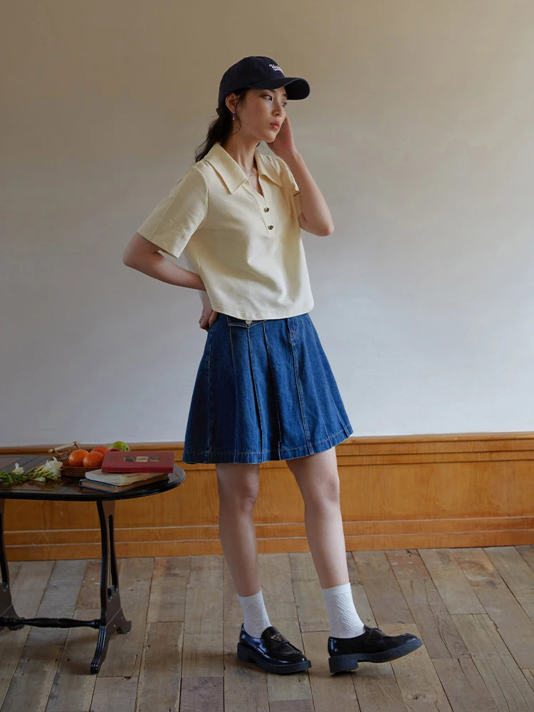 Lässiges Plus-Size-Set aus lockerem Shirt und Shorts für den Sommer – ideal als bequeme Freizeitkleidung im Y2K-Stil.