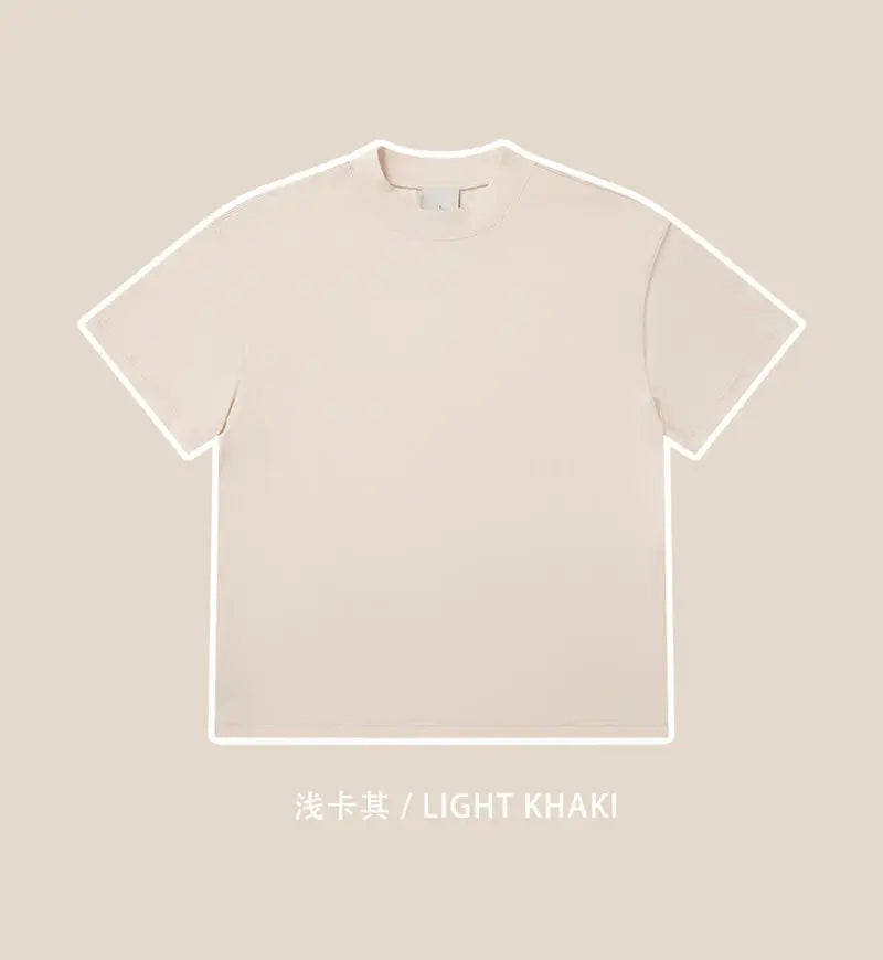 Herren T-Shirt mit 280gsm und hohem Gewicht im lässigen Stil