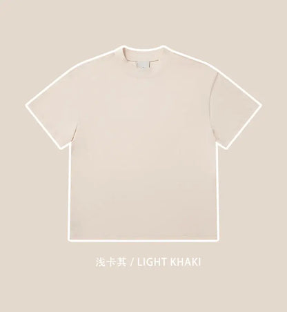 Herren T-Shirt mit 280gsm und hohem Gewicht im lässigen Stil