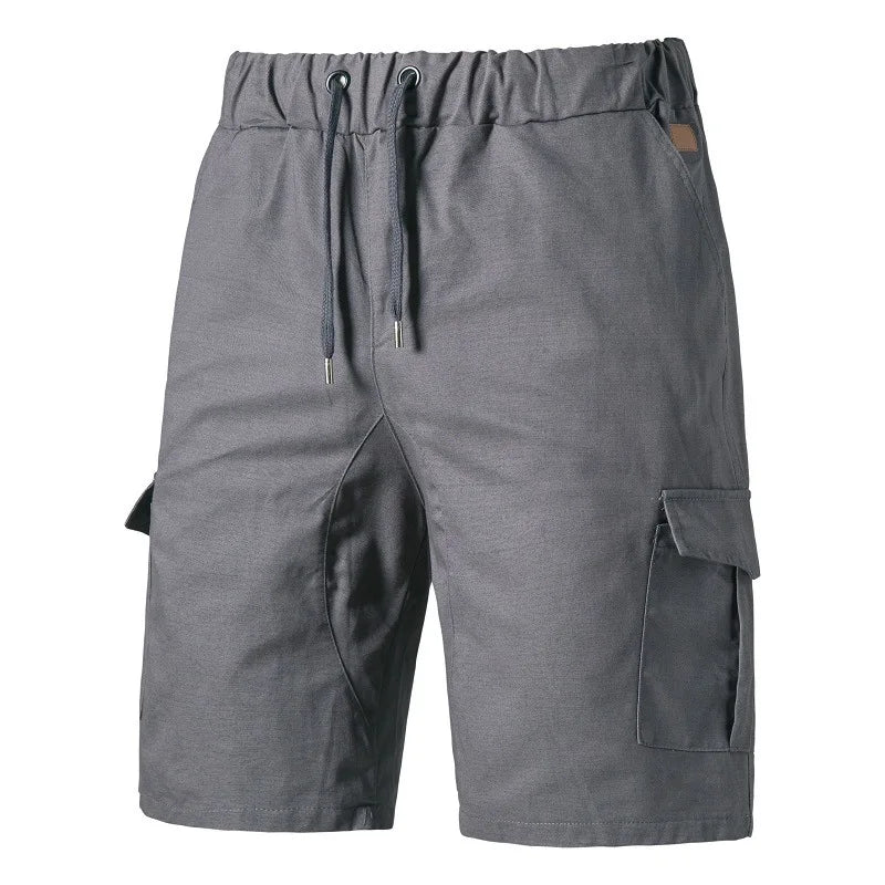 Lässige Herren-Shorts in Übergröße mit mehreren Taschen und lockerem Schnitt – ideal für die Arbeit