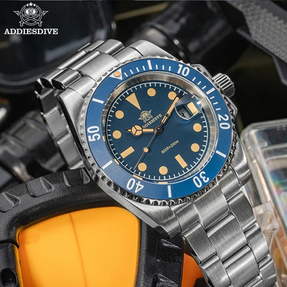 41mm Herren Quarzuhr Business 200m wasserdicht Mineralglas japanisches Werk Leuchtzeiger