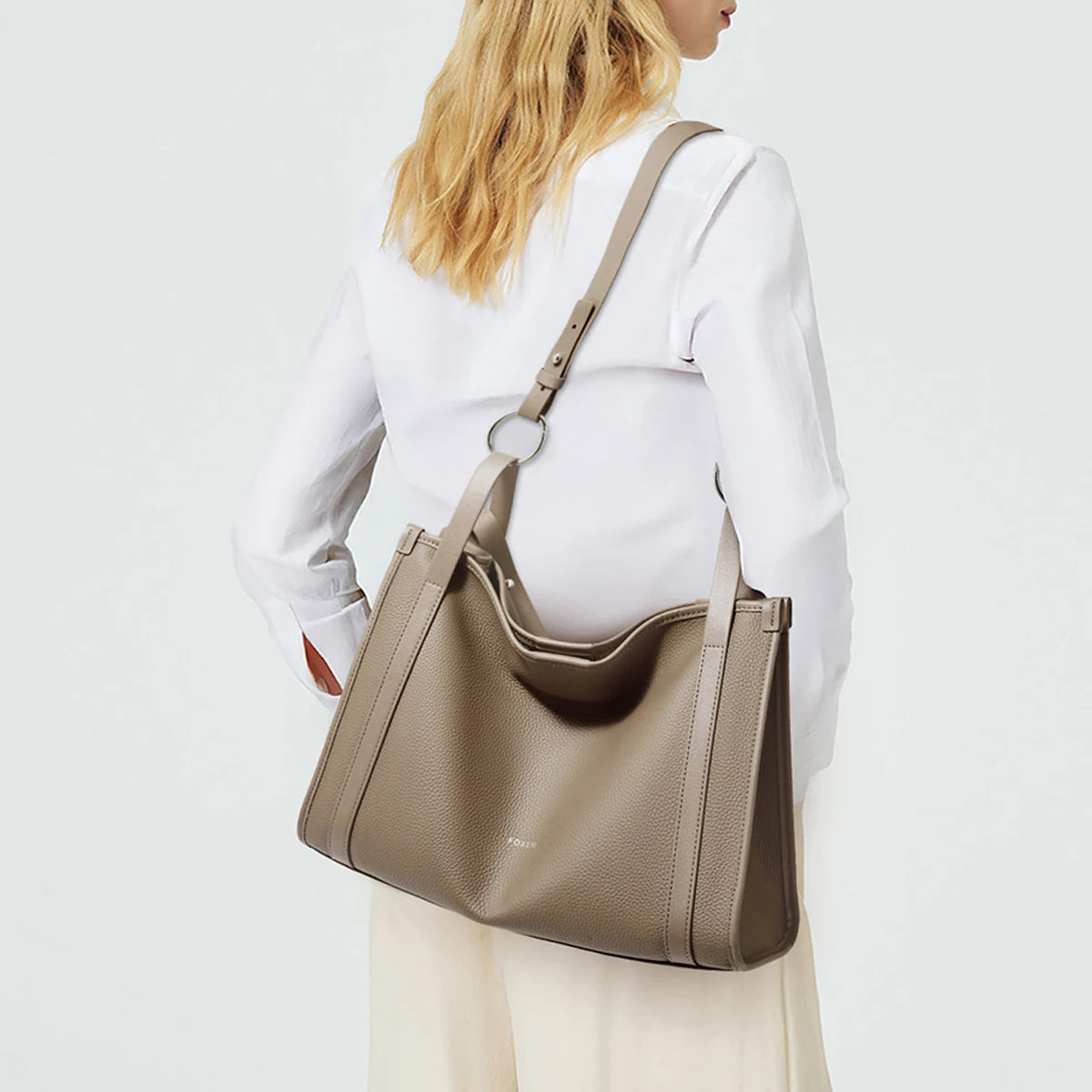 Damen Handtasche Aus Echtem Leder Mit Große Kapazität Geschenk Für Liebhaber