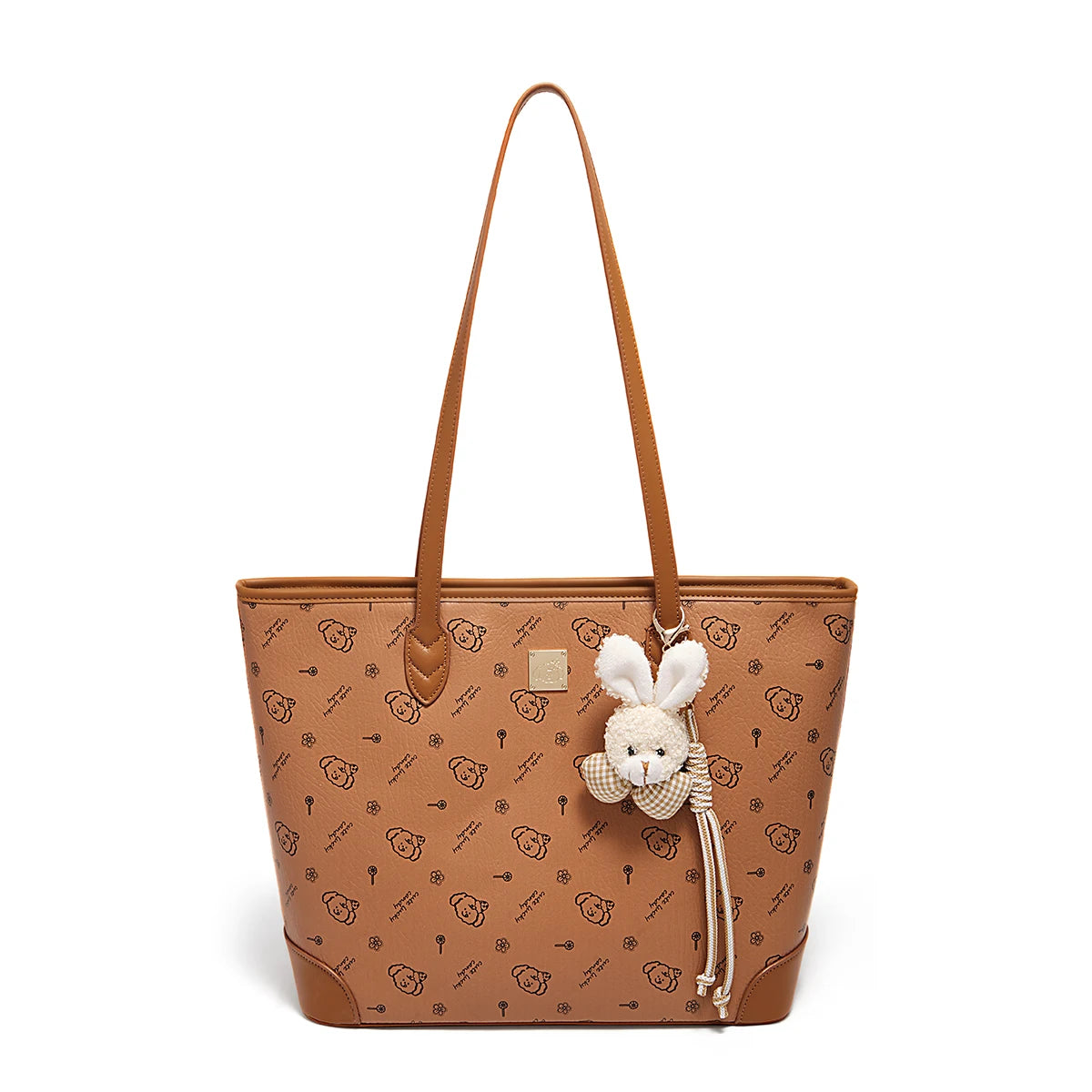 Damen Schultertasche Aus PU-Leder Mit Großer Kapazität Und Alltagslook