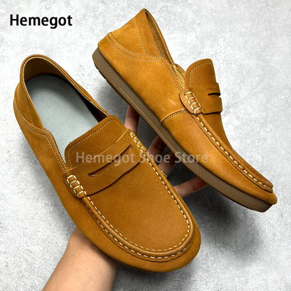 Elegante Herren-Loafer mit dicker Sohle – stilvoll & komfortabel