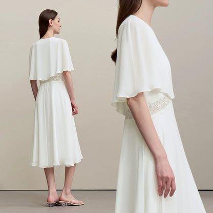 Traumhaftes Sommerkleid Mit V-Ausschnitt Und Spitze Für Damen