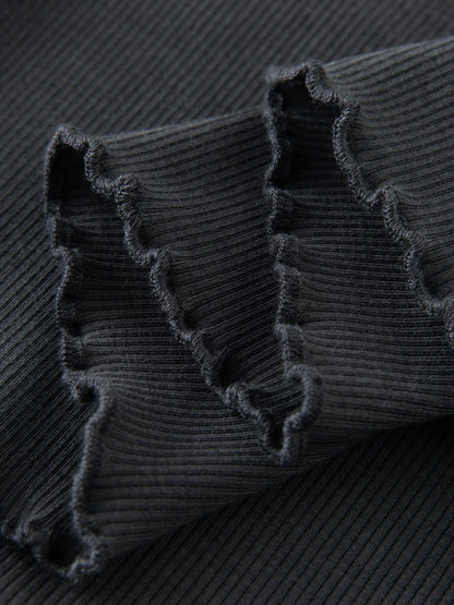 Leichter Sommeranzug für Damen in Übergröße – Lockeres Khaki-Grün Hemd mit Bluse und Shorts im Set