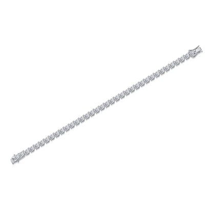 Damen-Armband mit zertifiziertem Moissanit