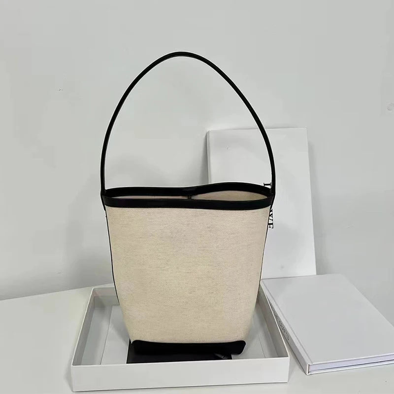 Top Layer Suede Bucket Tote | Große Tasche Aus Kuhleder