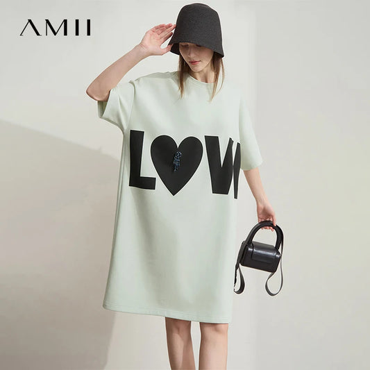 Luftiges Damen-Sommerkleid mit Laternenärmeln und V-Ausschnitt – ideal fürs Büro