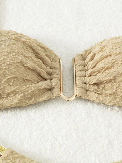 Floraler Bikini-Set mit Push-up-Effekt – Sexy Bademode für Damen am Strand oder Pool